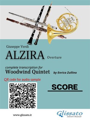 cover image of Woodwind Quintet score "Alzira"